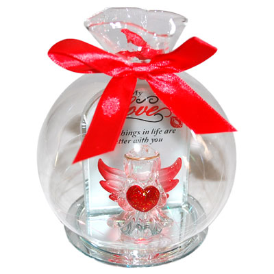 "Love Message in a Glass Jar -1603C-5-006 - Click here to View more details about this Product